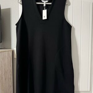 SPANX Black V-Neck Dress